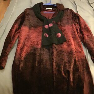 Endora Crushed Velvet Jacket with added bonus of Embellished Scarf 🍂✨